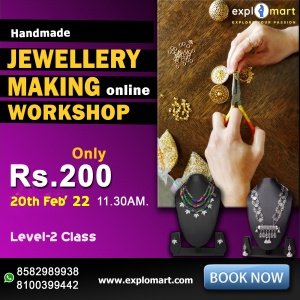 Online  Jewellery Making Workshop