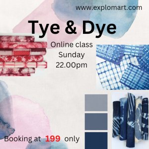 Tye & Dye class online