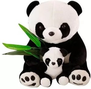 Cute & Beautiful Soft Panda - 50 cm  (Multicolor)