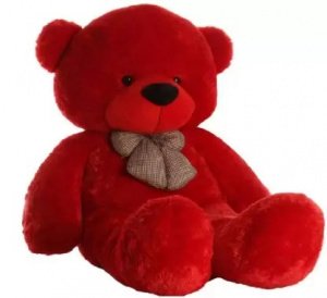Cute and Soft Teddy Bear | RED 80 CM