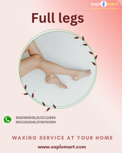 Full legs Waxing service at home