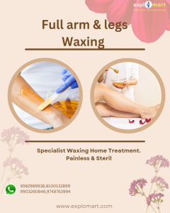 Full arm & legs Waxing service at home
