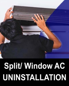 AC air conditioner UNISTALLATION